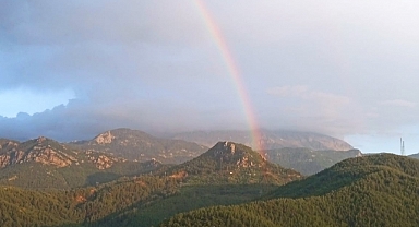 Gökkuşağı büyüledi