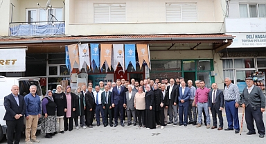 İl Başkanı Çetin’den Gündoğmuş ziyareti