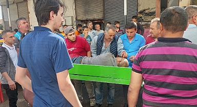 ÖLMEDEN TABUTA KOYDULAR!