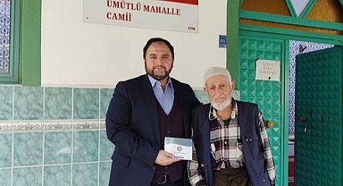 Yılın ilk bağışı Süleyman amcadan