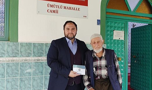 Yılın ilk bağışı Süleyman amcadan