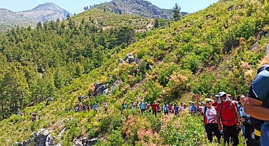Büyük yürüyüşün üçüncüsü yapıldı
