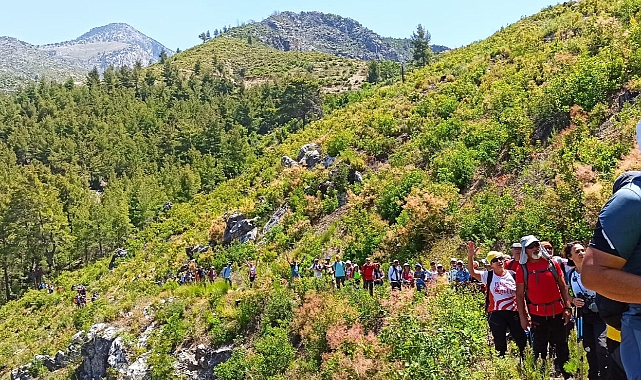 Büyük yürüyüşün üçüncüsü yapıldı