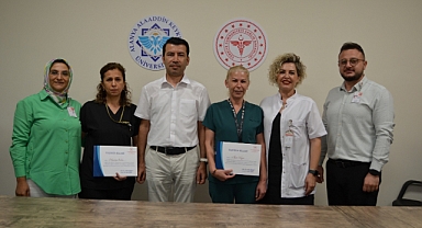 İl Sağlık’tan teşekkür belgesi