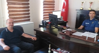 Gündoğmuş İlçe Emniyet Amiri'nden hayırlı olsun ziyareti