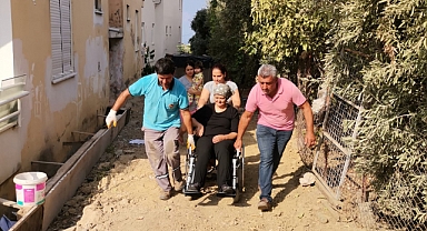 Engelli vatandaşa yardım eli