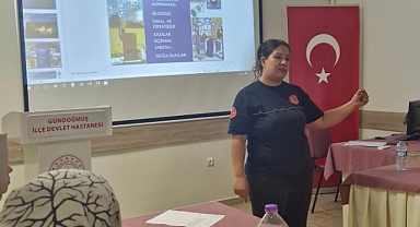 Hastanede tatbikat ve eğitim