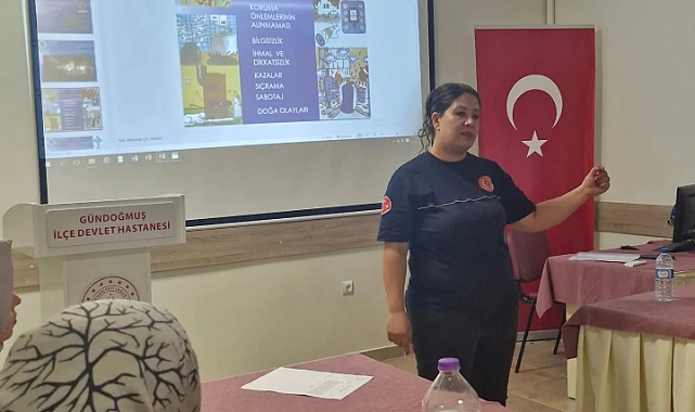 Hastanede tatbikat ve eğitim