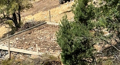 Mesire alanı yapım çalışmaları hızla sürüyor