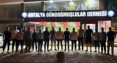 Gündoğmuşlular Derneği'nde eğitim toplantısı gerçekleştirildi