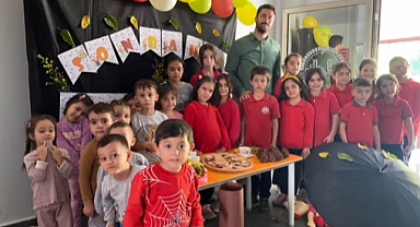 Miniklerle sonbahar hatırası