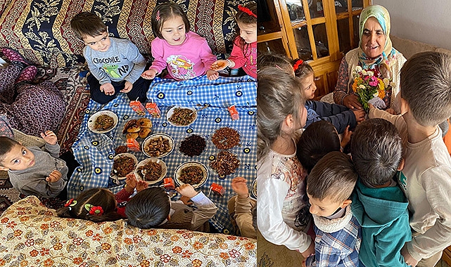 Gündoğmuş’ta miniklerden anlamlı ziyaret
