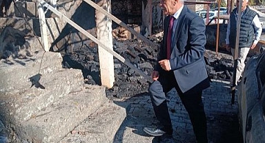 Senirde ev kullanılamaz hale geldi