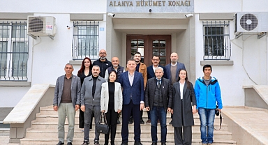 AGC'den Kaymakam Ürkmezer'e ziyaret 