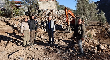 Çayırözü’nde çalışmalar sürüyor