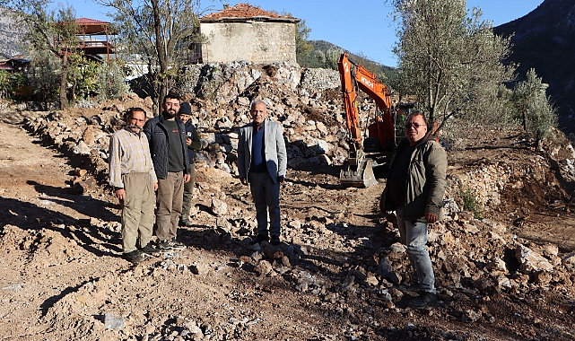 Çayırözü’nde çalışmalar sürüyor