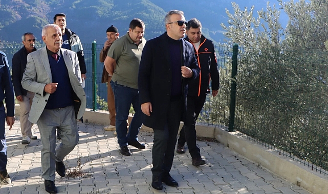 Karayolları’ndan Gündoğmuş’ta inceleme