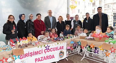 Girişimci çocuklardan sma'lı Burçe bebek’e destek