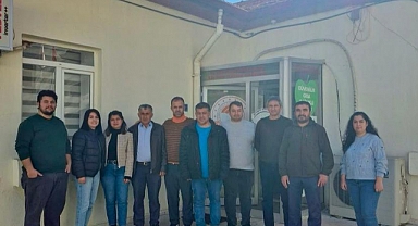 İlçe Tarım Müdürlüğü’ne veda ettiler