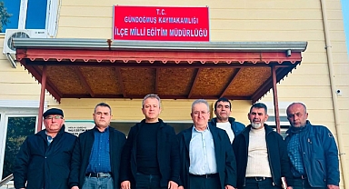 Muhtarlar Derneği’nden Milli Eğitim’e ziyaret