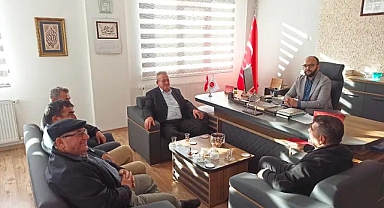 Muhtarlar Derneği ziyaret turuna devam ediyor