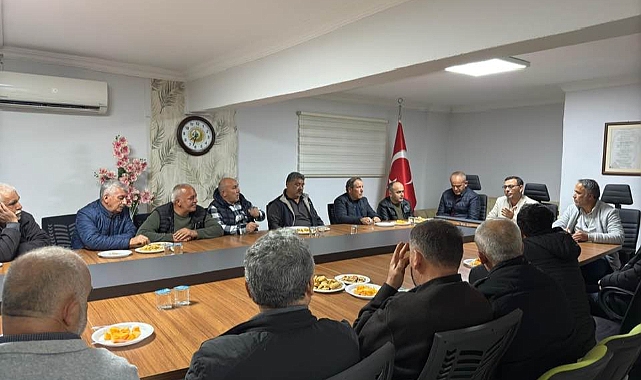 Gündoğmuşlu üreticilerle sulama sorunları konuşuldu