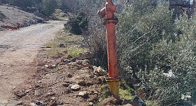 Gündoğmuş’ta yangın vanalarının çatlaması şaşırttı