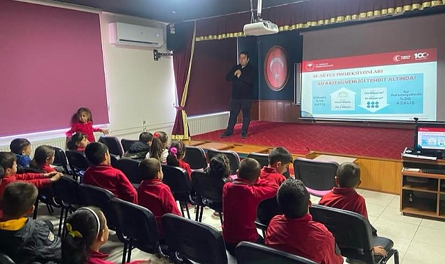 “Suyun tasarruflu kullanımı” eğitimi verildi