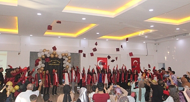 “MEZUNİYET” coşkusu yaşandı