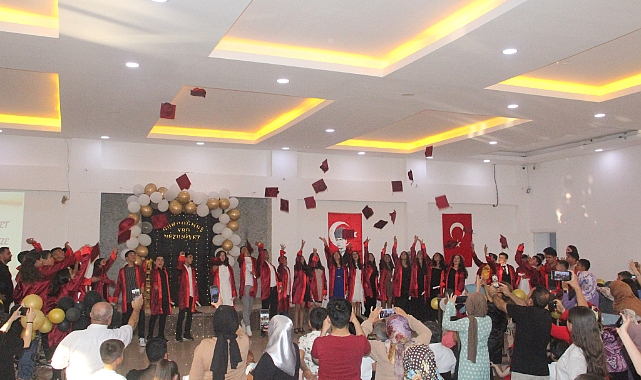 “MEZUNİYET” coşkusu yaşandı