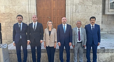 Kaymakam Çakal ve Başkan Gülen’den Ankara’da yoğun temaslar