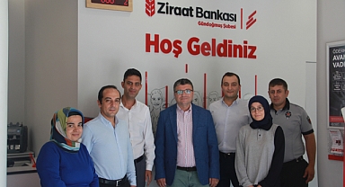 Ziraat Bankası müdürü görevine başladı