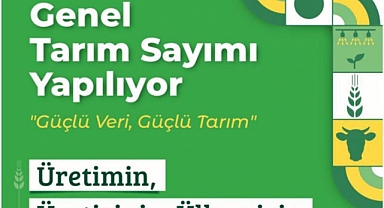 Genel tarım sayımı devam ediyor