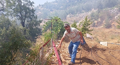 Gündoğmuş’ta korkutan yangın!
