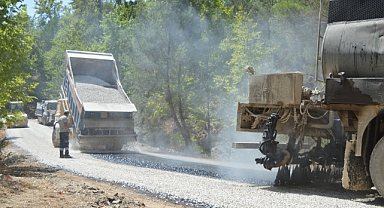 40 yıllık asfalt özlemi sona erdi