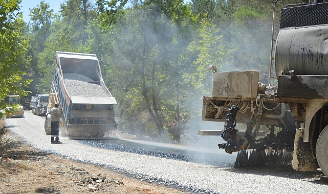 40 yıllık asfalt özlemi sona erdi