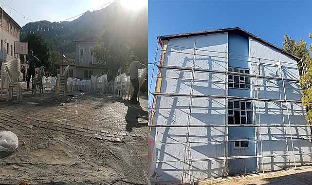 Eğitim bu görüntüler ile başladı