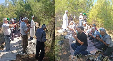 Yağmur duasına çıktılar