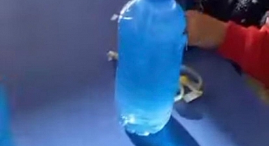 Gündoğmuş’ta öğrencilerinden “Mavi Renk” etkinliği