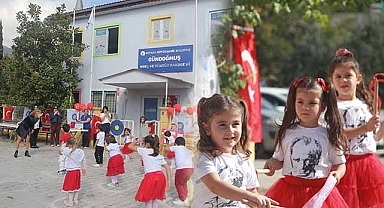 Minikler Cumhuriyet Bayramı’nı kutladı