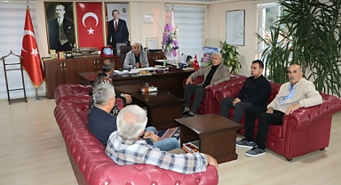 AK Parti heyetinden Gündoğmuş Belediyesine ziyaret