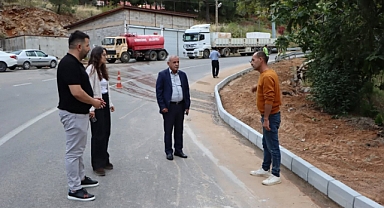 Gündoğmuş’ta peyzaj çalışmaları devam ediyor