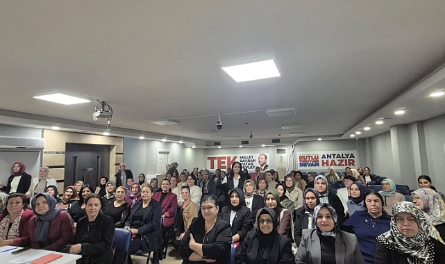 Gündoğmuş teşkilatından eğitim seminerine katılım