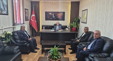 İYİ Parti'den Kaymakam Bilgiç'e ziyaret