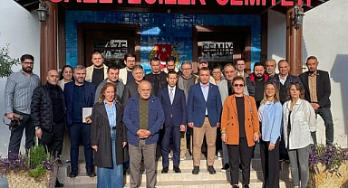 BİK Müdürü Cirit, gazetecilere ile bir araya geldi