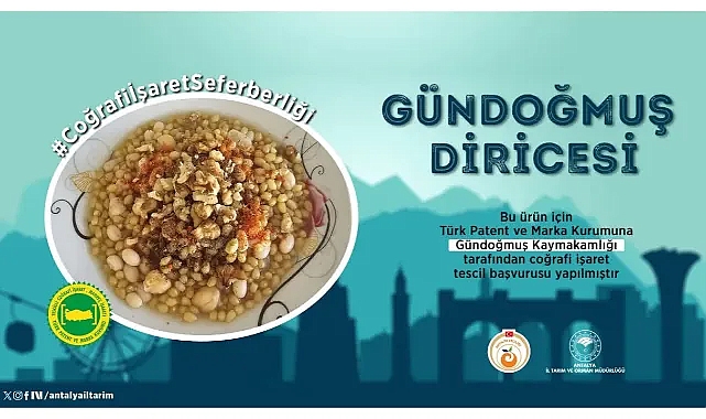 Gündoğmuş’un aday ürünleri