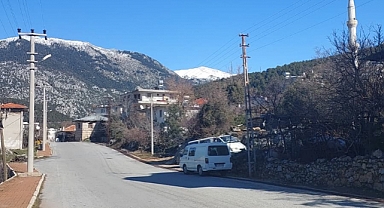 Gündoğmuş’ta kar