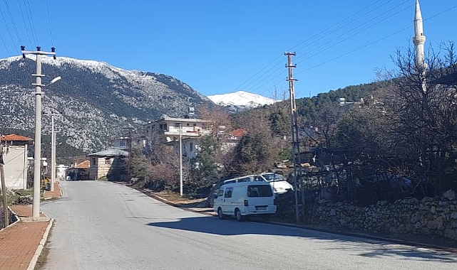 Gündoğmuş’ta kar