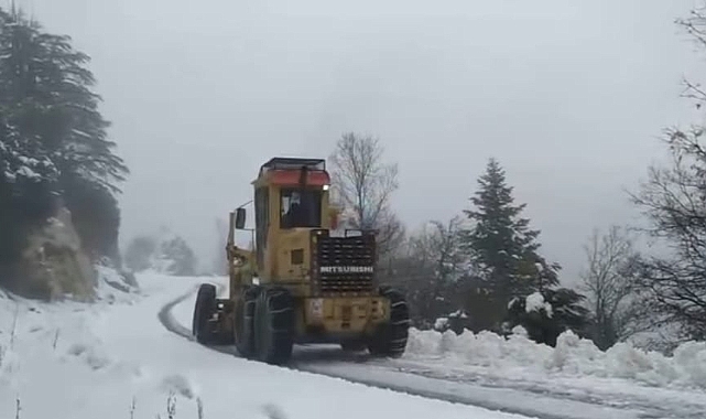 Taşatan yolunda kar esareti