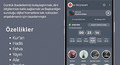 Tüm dini hizmetler tek noktada